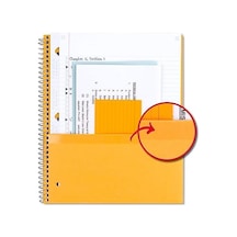 Five Star Spiral Defterler + Çalışma Uygulaması, 2'li Paket, 5 Konu, Kolej Çizgili Kağıt, 200 Yaprak, Mürekkep Kanaması İle Savaşır, Suya Dayanıklı Kapak, Siyah, Yeşil 820190 103 Ivory