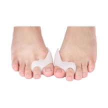 Makaralı 2 Parmağa Geçen Ayak Bunyon Koruyucu Ten Renk 1 Çift - 874339564