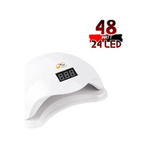 Cloody 48 Watt 24 Led Uv Led Kalıcı Oje Protez Tırnak Kurutucu Lamba Beyaz