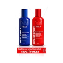 Mavi & Kırmızı Sprey Seti Multi Paket