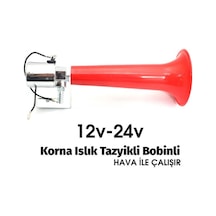 Ahmet Otomotiv Carub Br2752010 Korna Islık 12v-24v Tazyikli Bobinli