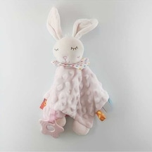 Flybuy Tükürük Tavşan Pembe Havlu Bebek Havlusu Lf