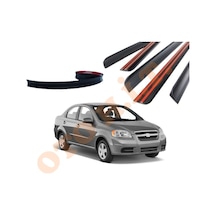 Chevrolet Aveo 06-11 Uyumlu Bagaj Üstü Spoiler Mat Siyah