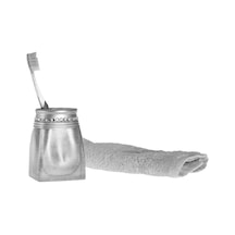 Bosphorus Sia Diş Fırçalık Taşlı Gümüş Model Poliresin Diğer