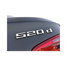 Bmw 5 Serisi 520d Bagaj Yazısı F10 E60 E39 G30 16cm 51147219542nikel,