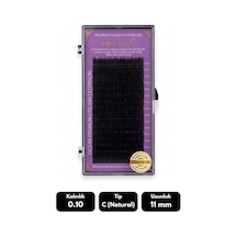 Ocean 0.10c Natural Kıvrım 11 Mm Soft Eyelash Doğal İpek Kirpik 16'lı