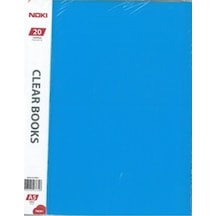 Noki Katalog (Sunum) Dosyası 20 Lİ A5 Mavi