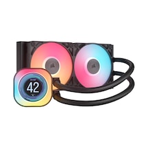 İcue Lınk Tıtan 240 Rx Rgb Lcd Aıo 240mm İşlemci Soğutucusu Cw-9061022-ww Diğer
