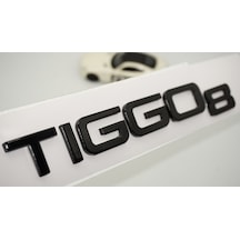 Dk Tuning Chery Tiggo 8 Bagaj Siyah Abs Yazı Logo Amblem Bagaj Arma