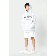 Uyguntarz The Sunshine Baskılı Erkek - Kız Çocuk Rahat Kalıp Sweatshirt Gri
