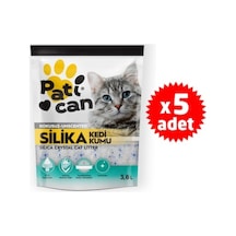 Patican Silika Kristal Kedi Kumu 5 x 3800 ML