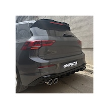Volkswagen Golf 8.5 Tavan Spoiler Standart Paket Uyumlu Life, Impression, Style Piano Black Abs