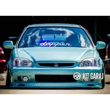 Kit Garaj Honda Civic 99-01 Mugen Ön Ek Plastik Boyasız