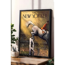 The New Yorker Çerçeveli Tablo November 9 1957