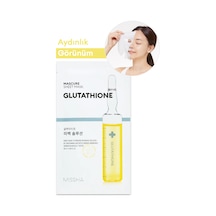 Missha Glutathione İçerikli Aydınlatıcı Yaprak Maske 1 Adet Mascure Whitening Solution Sheet Mask