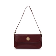 U.S. Polo Assn. Kadın Bordo Rugan Kol Çantası 50317814-VR014