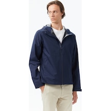 Nautica Erkek Lacivert Regular Fit Kapüşonlu Su Geçirmez Yağmurlukdüzj57044t