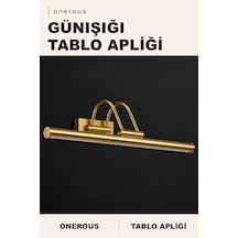 Onerous Tabloray Işıltılı Duvar Çubuğu, Günışığı Etkili Altın