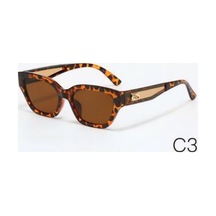 Kadın Uv-400 Korumalı Lüks Güneş Gözlüğü Leopar - 720101391 Leopar