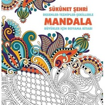 Parıltı Yayınları Sükunet Şehri Yetişkinler için Mandala