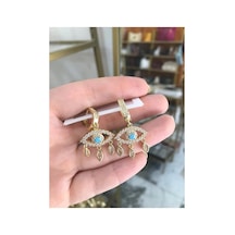 Linalya Jewelry Göz Model Küpe Altın - Model 275