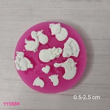 Yy0684 Çoklu Bebek Ve Oyuncak Figürleri Silikon Kalıp