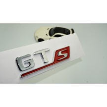Benz Gt S Kırmızı Krom Abs 3m 3d Bagaj Logo Amblem