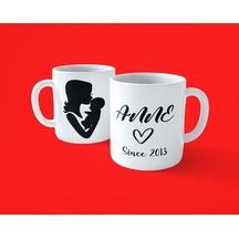 Annelere Özel Baskılı Kupa Bardak