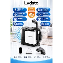 C990 Akıllı Ses Modlu 1800w 17000 Pa Sıcak Su Ve Buharlı Halı Koltuk Yıkama Leke Çıkarma Makinesi