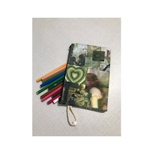 Fairycore Aesthetic Desenli Tasarım Bez Kalemlik-cüzdan Diğer