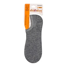 Dündar Çorap Unisex Gri Modal 6'lı Dikişsiz Sneaker Çorap
