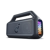 Anker Boom 2 Bluetooth 5.3 Hoparlör, 80w, Bassup 2.0, 24 Saat Pil Ömrü, Ipx7 Su Geçirmez, Led Işık, Usb-c, Siyah - A3138