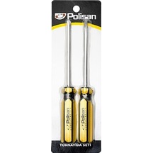 Polisan 2'li Tornavida Seti Düz Ve Yıldız