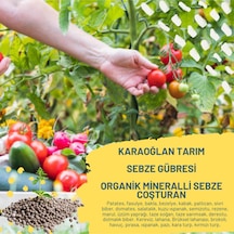 Sebze Coşturan Gübre Organik Sebze Gübresi Her Sebzeye Uygun 5 Kg 1 Adet
