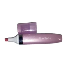 Bafix Fosforlu Kalem Simli Starlight 4 Lü Blister 51072 Çok Renkli