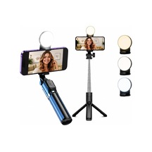 Yolans G4 Led Işıklı Selfie Çubuğu Tripod, 113 Cm Uzayabilen Bluetooth Kumandalı Selfie Stick, 3 Işık Modlu Beyaz, Sarı, Gün Işığı, 360 Telefon Tripodu, Vlog Çekim Aparatı, Android Ve İos Uyumludur