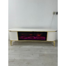 Şömineli Tv Sehpası