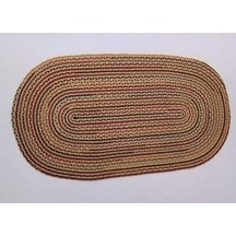 Jüt Halı El Yapımı Oval Model:403