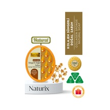 Naturix Doğal Collagen Soap Kolajen Süngerli Sabun 150 G