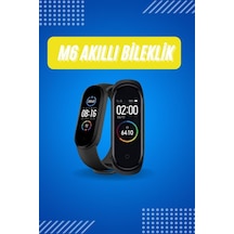 Akıllı - 636 - Uyumlu Bileklik M6 Adımsayar Spor Modları Çağrı Görme - Dpmıx-hb - Türkçe Menü