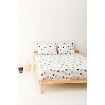 Soley Mix & Match Lover %100 Pamuk Tek Kişilik Çarşaf Seti