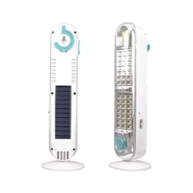 Ledli Solar Işıldak, Taşınabilir Ve Askı Aparatlı Dış Mekan Işığı 10 Parça Siyah
