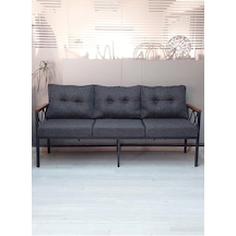 Safir 3'lü Bahçe,balkon,teras,cafe,çay Seti,oturma Grubu,koltuk Takımı Antrasit