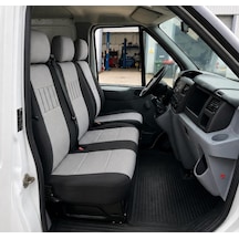 Iveco 72 150 Kamyonet 2+1 Koltuk Kılıfı Gri-siyah