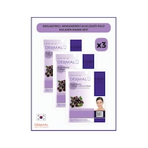 Dermal Acai Çileği Özlü Kollajen Maskesi 3 x 23 G