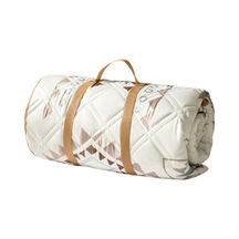 Suntek Piknik Battaniyesi Katlanabilir Taşınabilir Geometri-180cm Geometri 180cm Çok Renkli