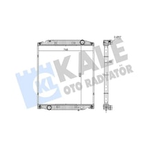 Kale 349385 Motor Radyatoru 41218266 5802776649 98340312