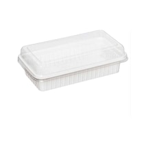 Plastik Dondurma Kabı Beyaz 1000 Gr Kapaklı 500 Adet
