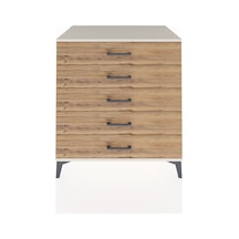 Kronos Şifonyer 5 Çekmeceli 88x59x96 Aytaşı-çam Aytaşı