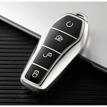 Byd Atto 3 Ve Seal U Anahtar Koruma Kılıfı Siyah / Gümüş Lütfen Uyumlu Anahtar Modeline Bakınız